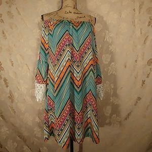 Southern Half Sleeve Lace Dress